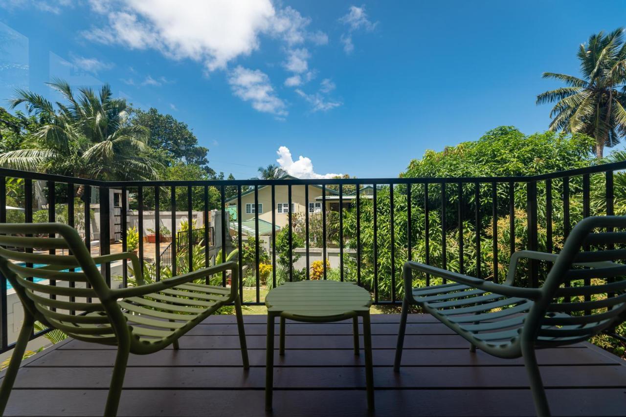Lodoicea Apartments Bel Ombre Luaran gambar